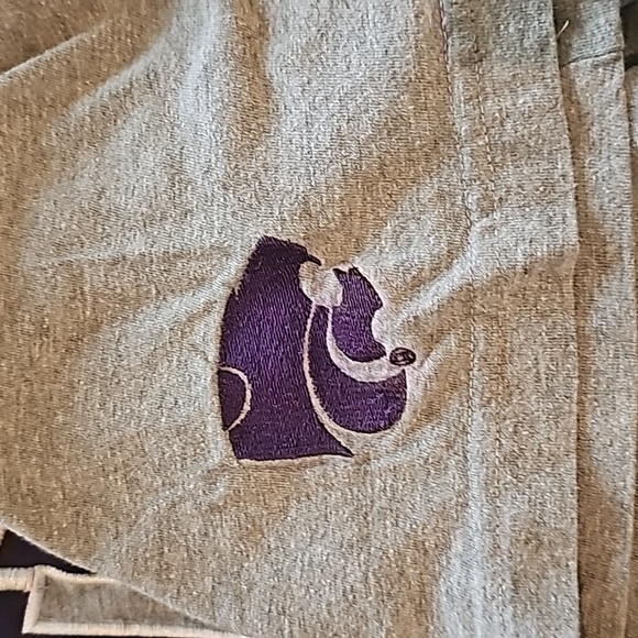 K-State Wildcats Gray & Purple Men's T-Shirt, XXL, NWOT - Picture 7 of 7